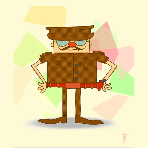 The Police Inspector - Character Design